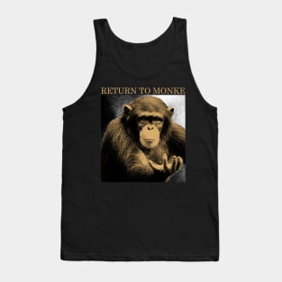 Return to Monke Vintage Brown Tank Top